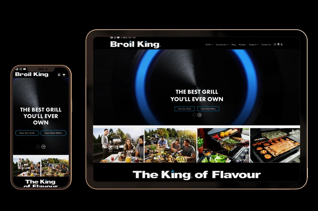 broilking.co.nz website design project