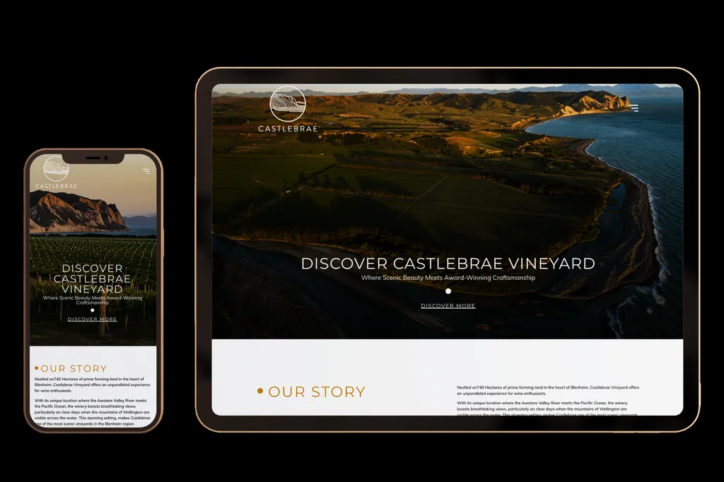 castlebrae.co.nz website design project
