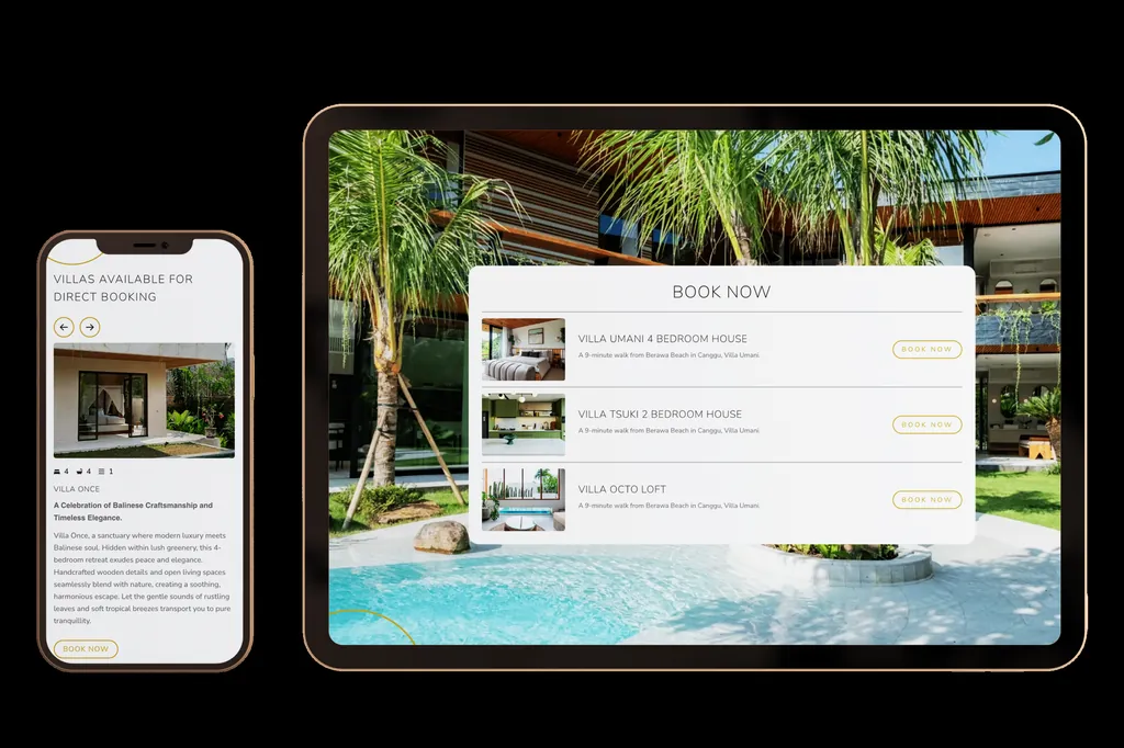 umanibali.com website design project