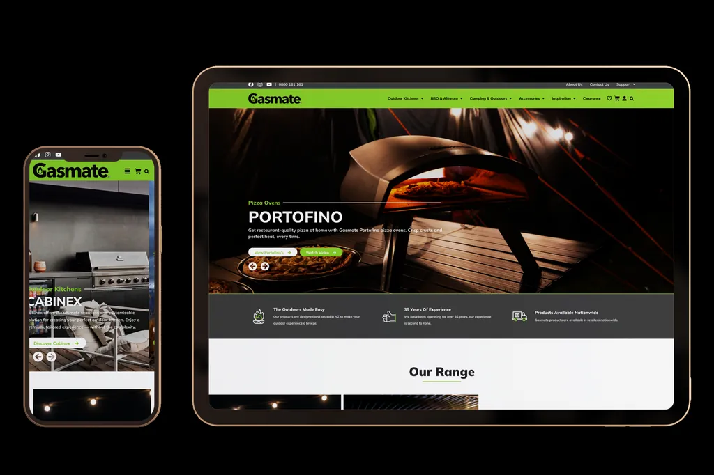 gasmate.co.nz website design project